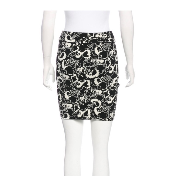 Rag & Bone Jacquard Pencil Skirt - Picture 3 of 4